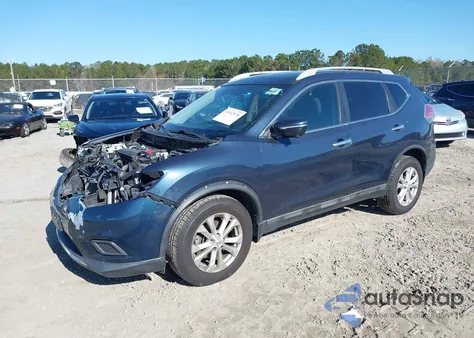 2015 Nissan Rogue Sv from USA, damaged, VIN 5N1AT2MV4FC893080